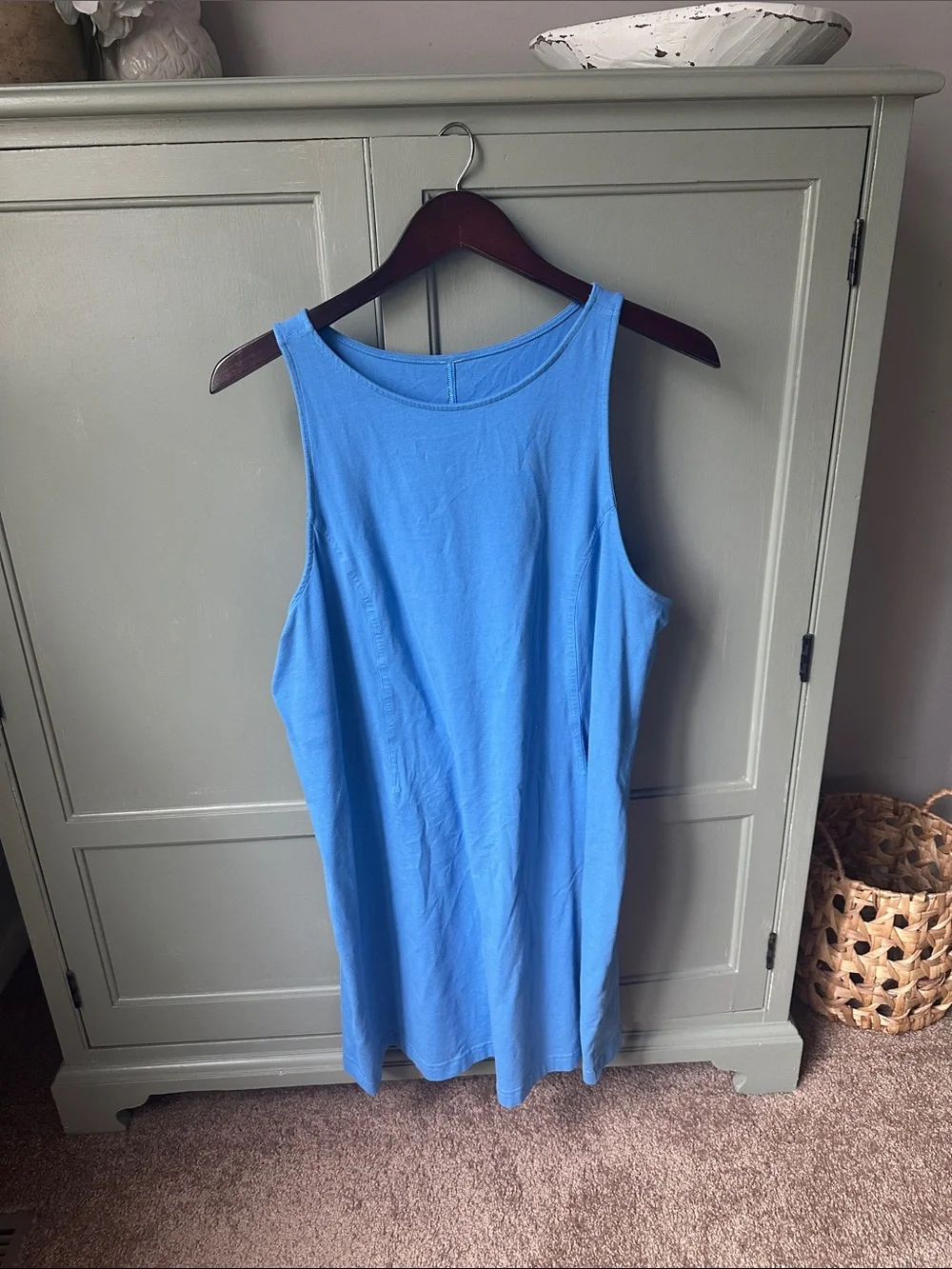 Lululemon Organic Cotton Cinched- Waist Dress